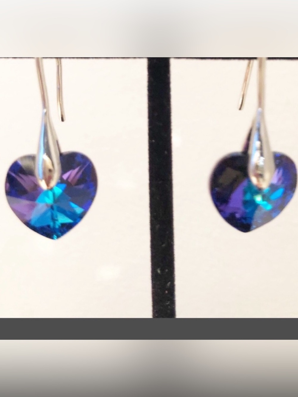 Sterling Silver Mystic Rainbow Swarovski Crystals